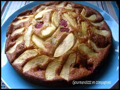 Gâteau pommes framboises - photo 3
