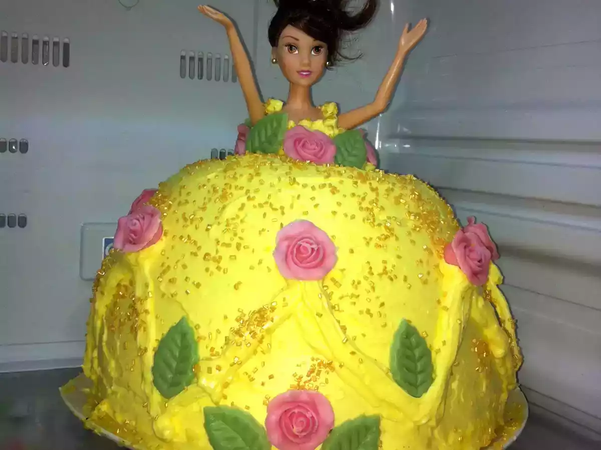 Gateau princesse belle et la bête