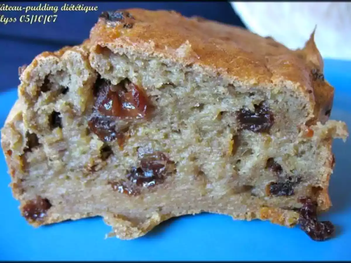 Gâteau-pudding diététique