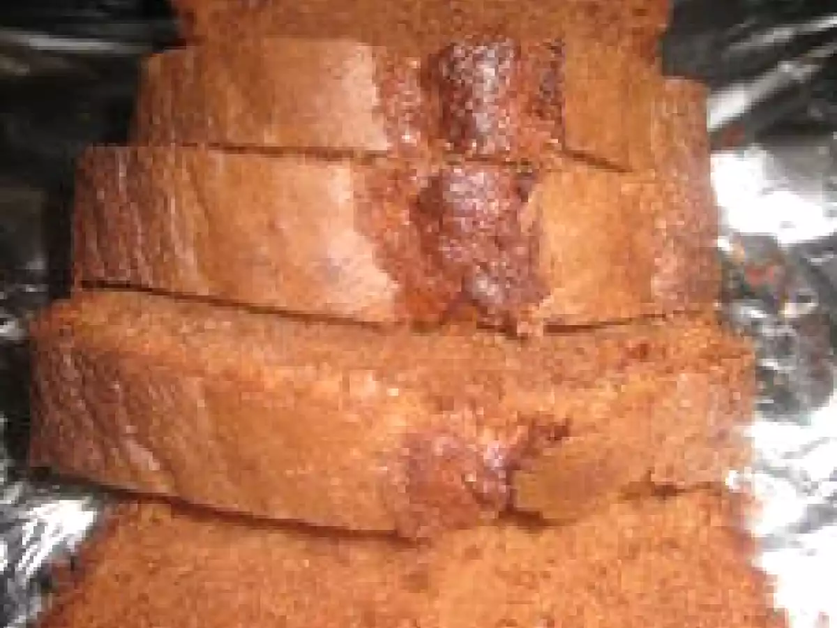 Gâteau quatre quart au chocolat caramel