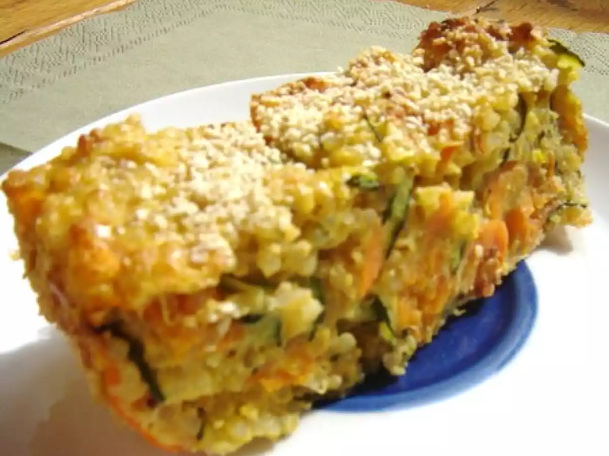 Gâteau Quinoa, Ricotta et Légumes - photo 2