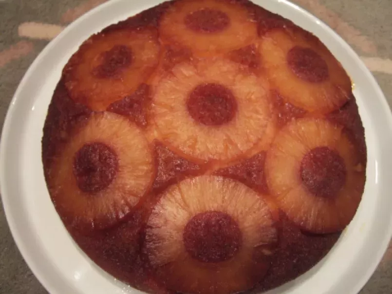 Gâteau renversé à l'ananas caramélisé - photo 2