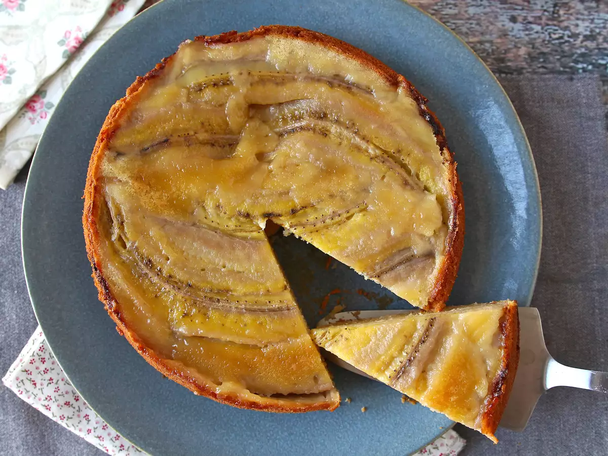 Gâteau renversé à la banane extra fondant - photo 9