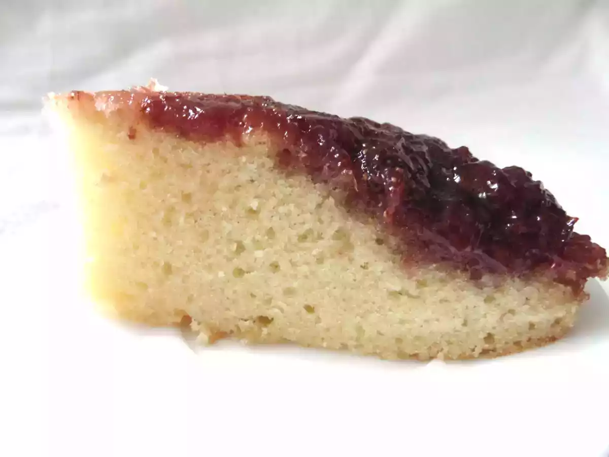 Gateau renversé à la confiture - photo 3