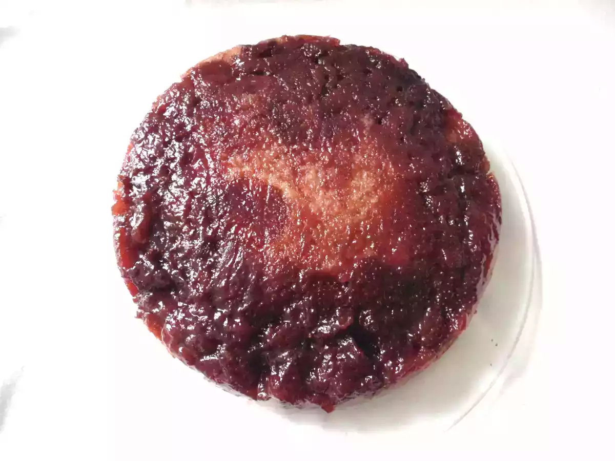 Gateau renversé à la confiture - photo 4