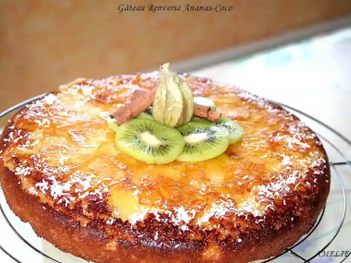 GATEAU RENVERSE ANANAS/COCO