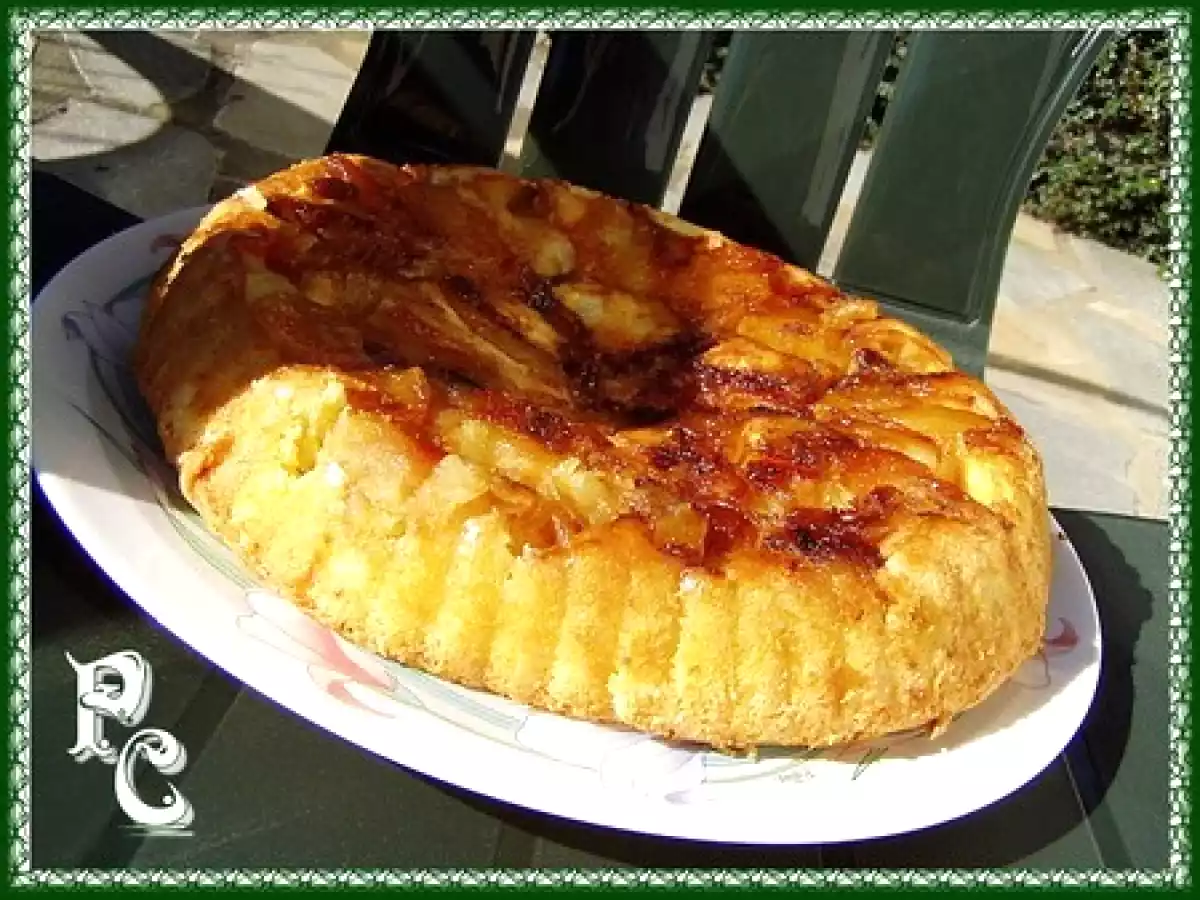 Gâteau renversé aux pommes