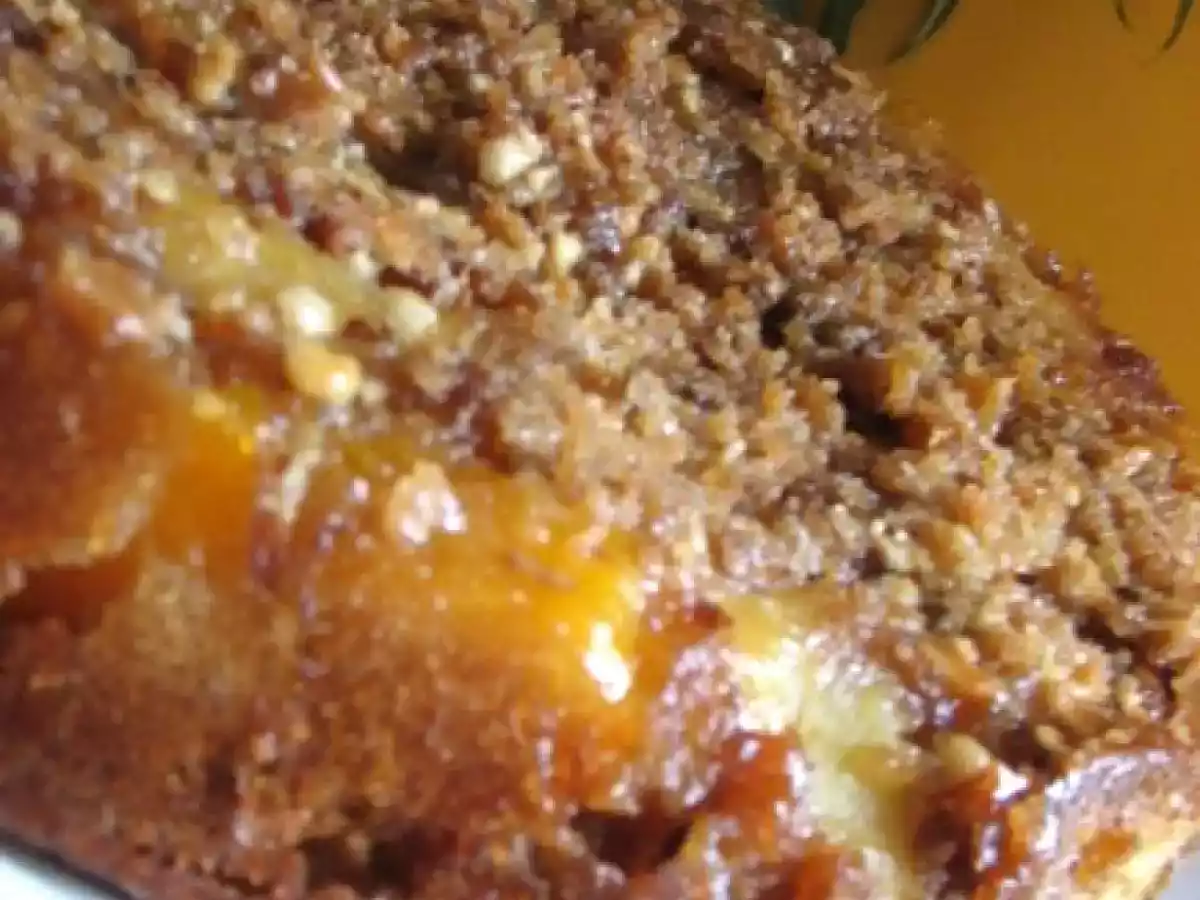 Gâteau renversé épices butternut et pommes