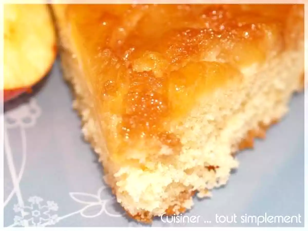 Gâteau Renversé moitié Breton, moitié Normand ... Pommes - Caramel - photo 2