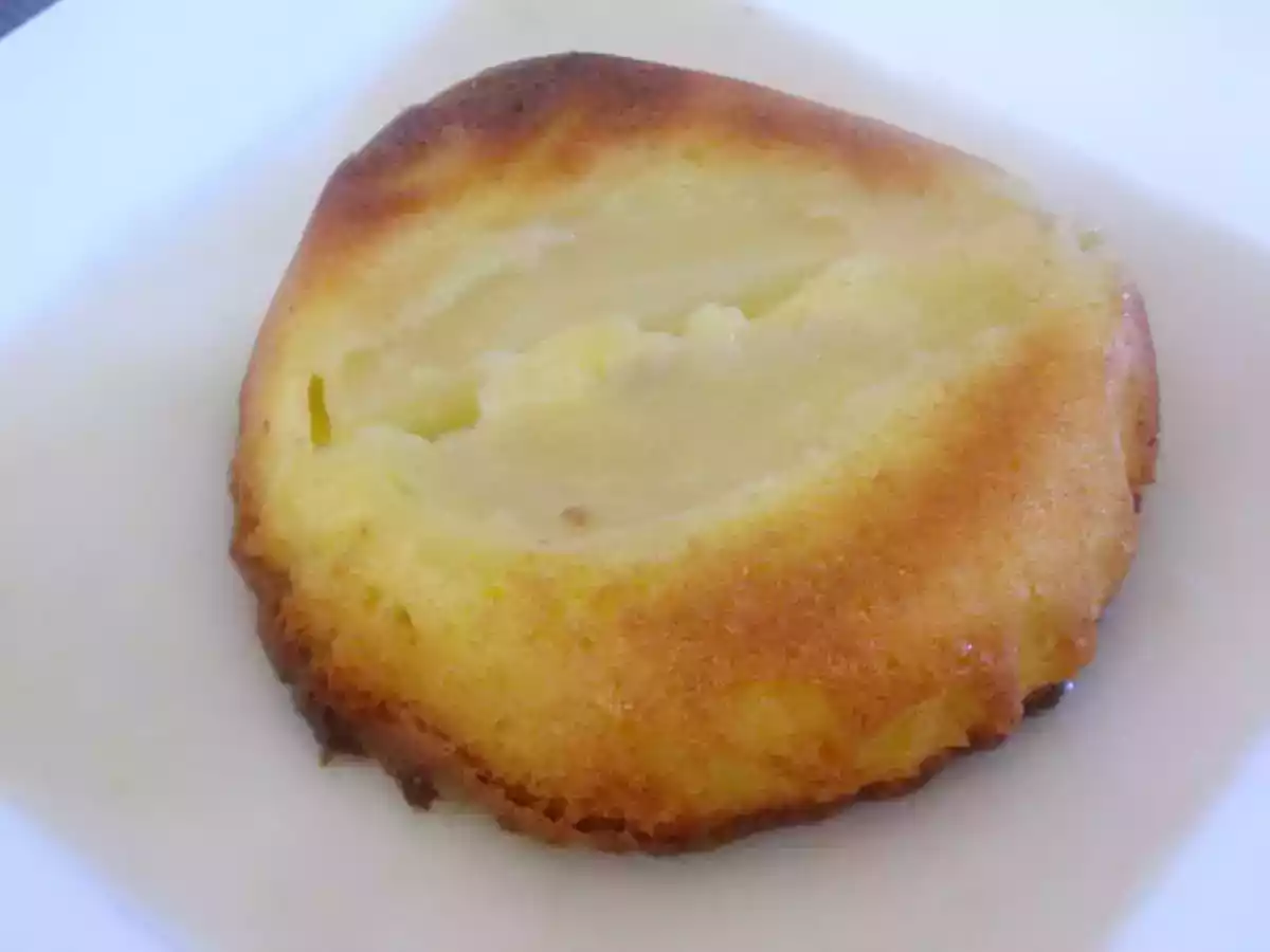 Gâteau renversé poire-orange