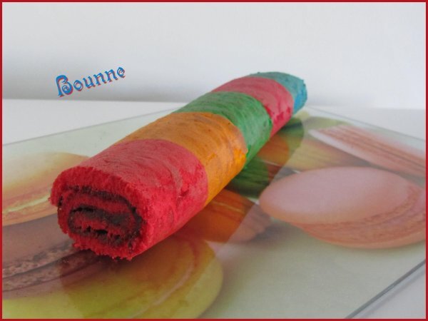 Gateau Roule Arc En Ciel Recette Ptitchef
