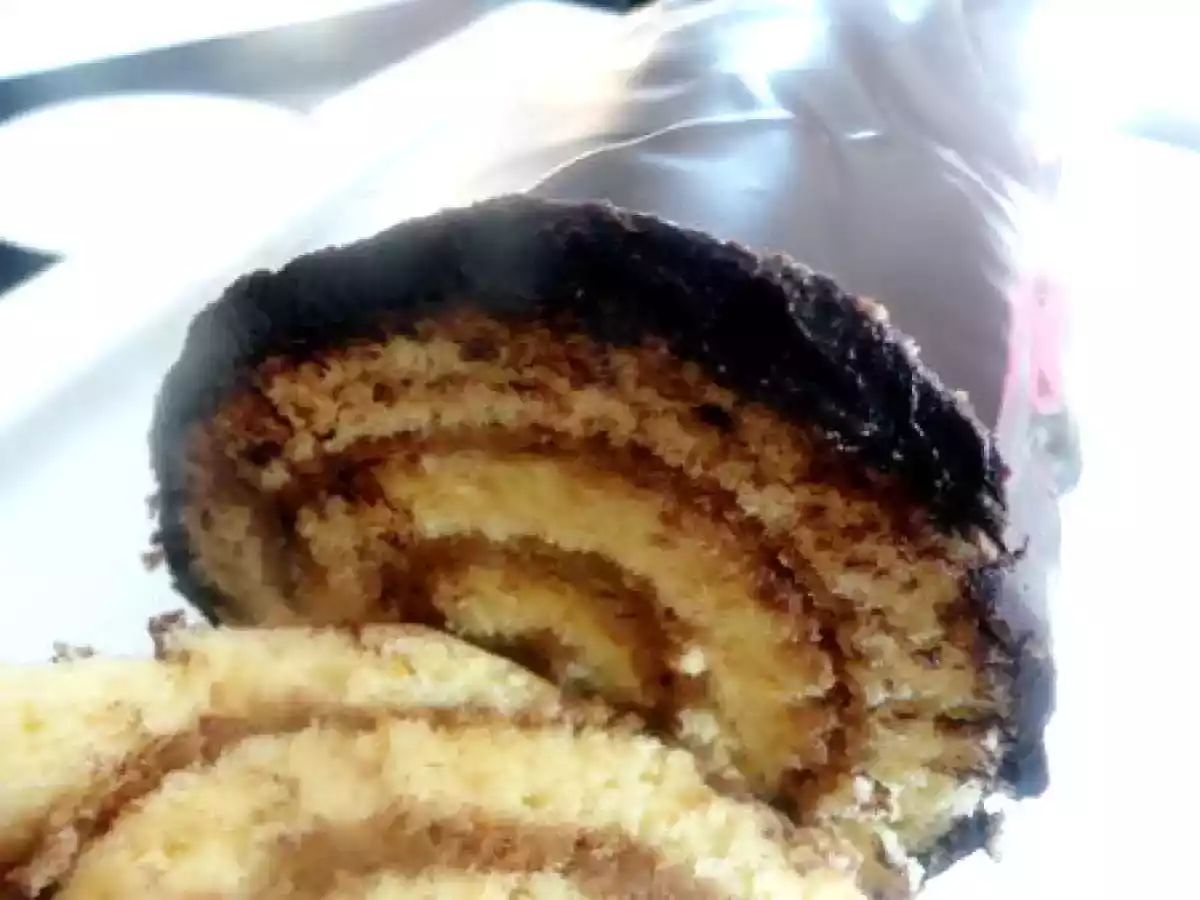 Gàteau roulé chocolat-spéculos - photo 3