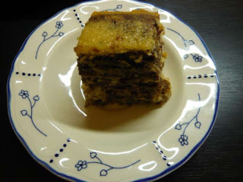 Gâteau russe « Zebra » ou gâteau marbré « Zebr », photo 1