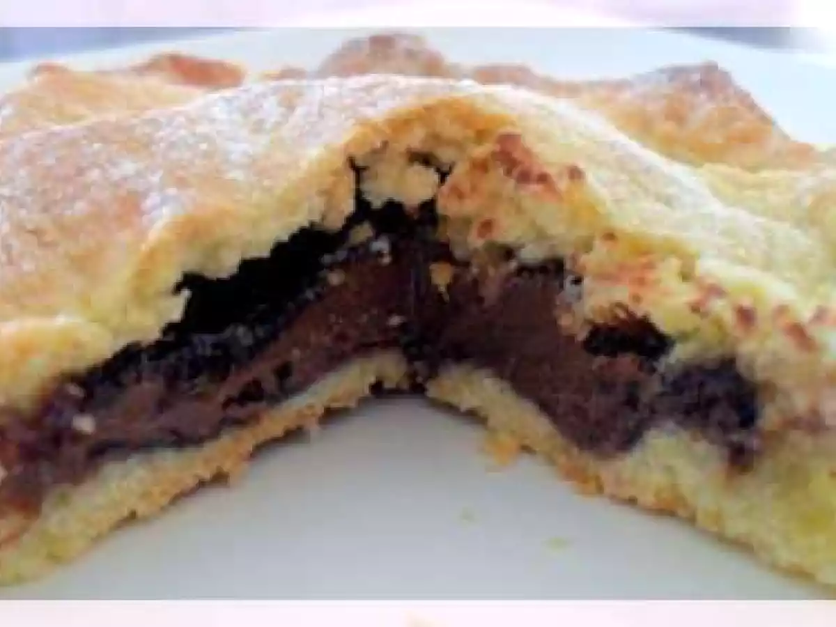 Gâteau sablé fourré au Nutella