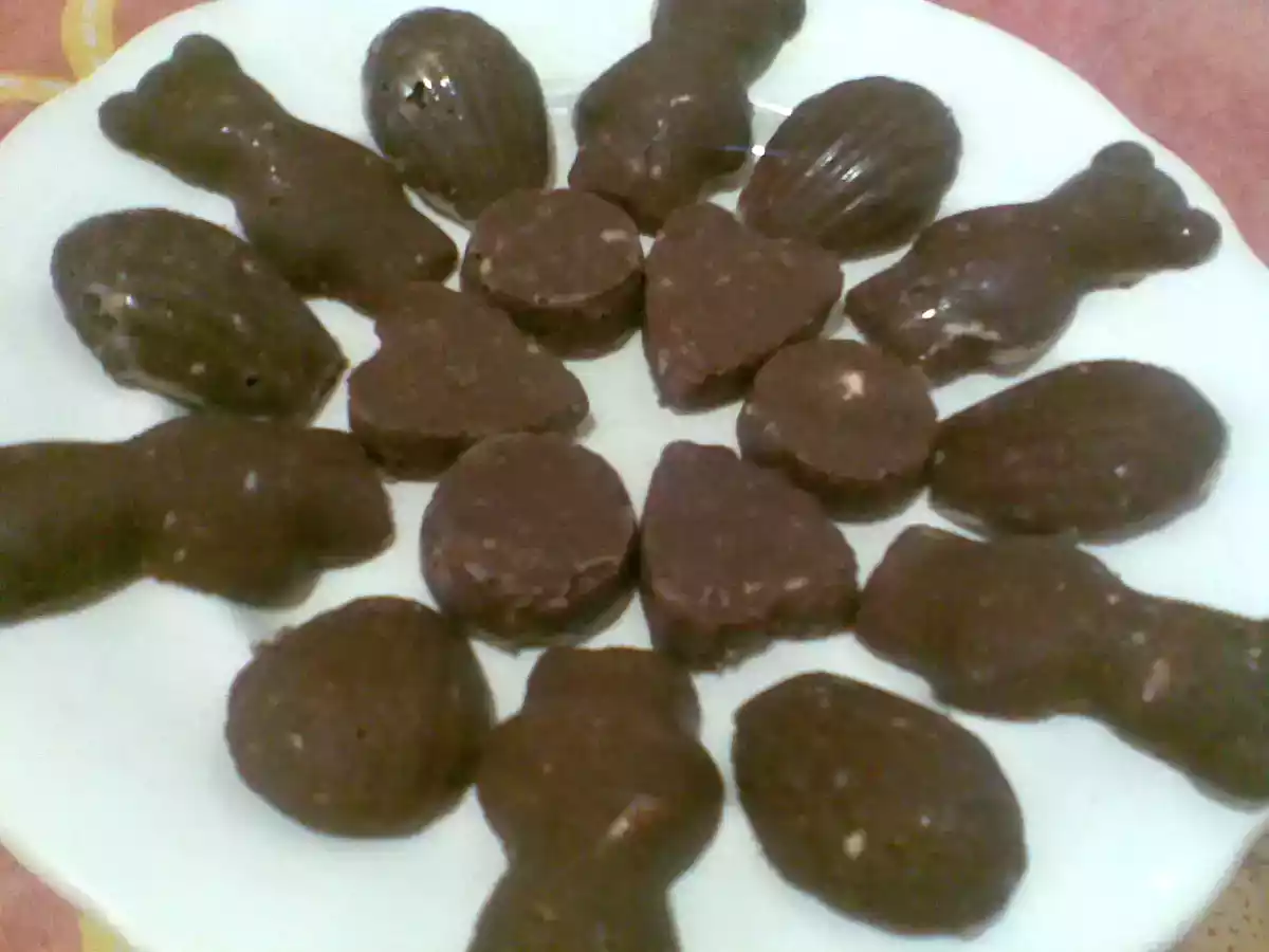 Gâteau sans cuisson: chocolat/chapelure