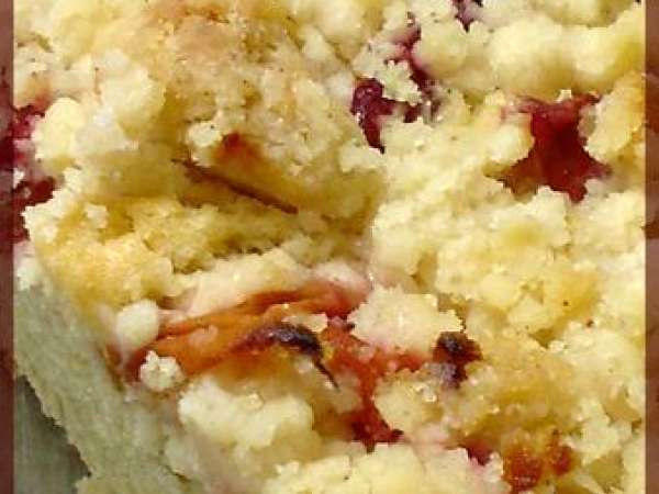 Gateau Streusel Aux Peches Recette Ptitchef