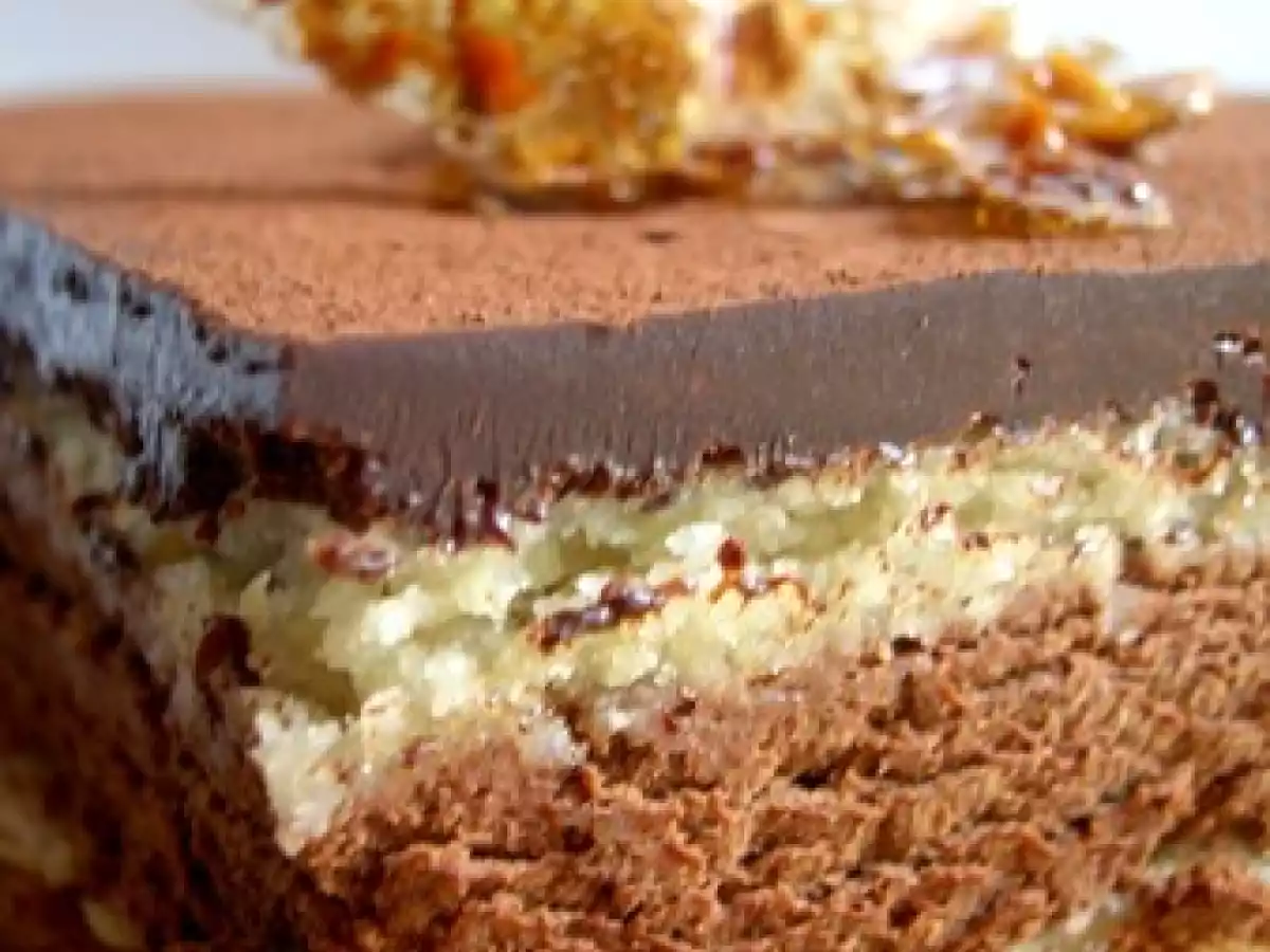 Gâteau succès aux deux ganaches