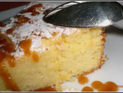 Gâteau sucrée à la pomme de terre, sauce guérandaise au caramel salé, sans gluten - photo 2
