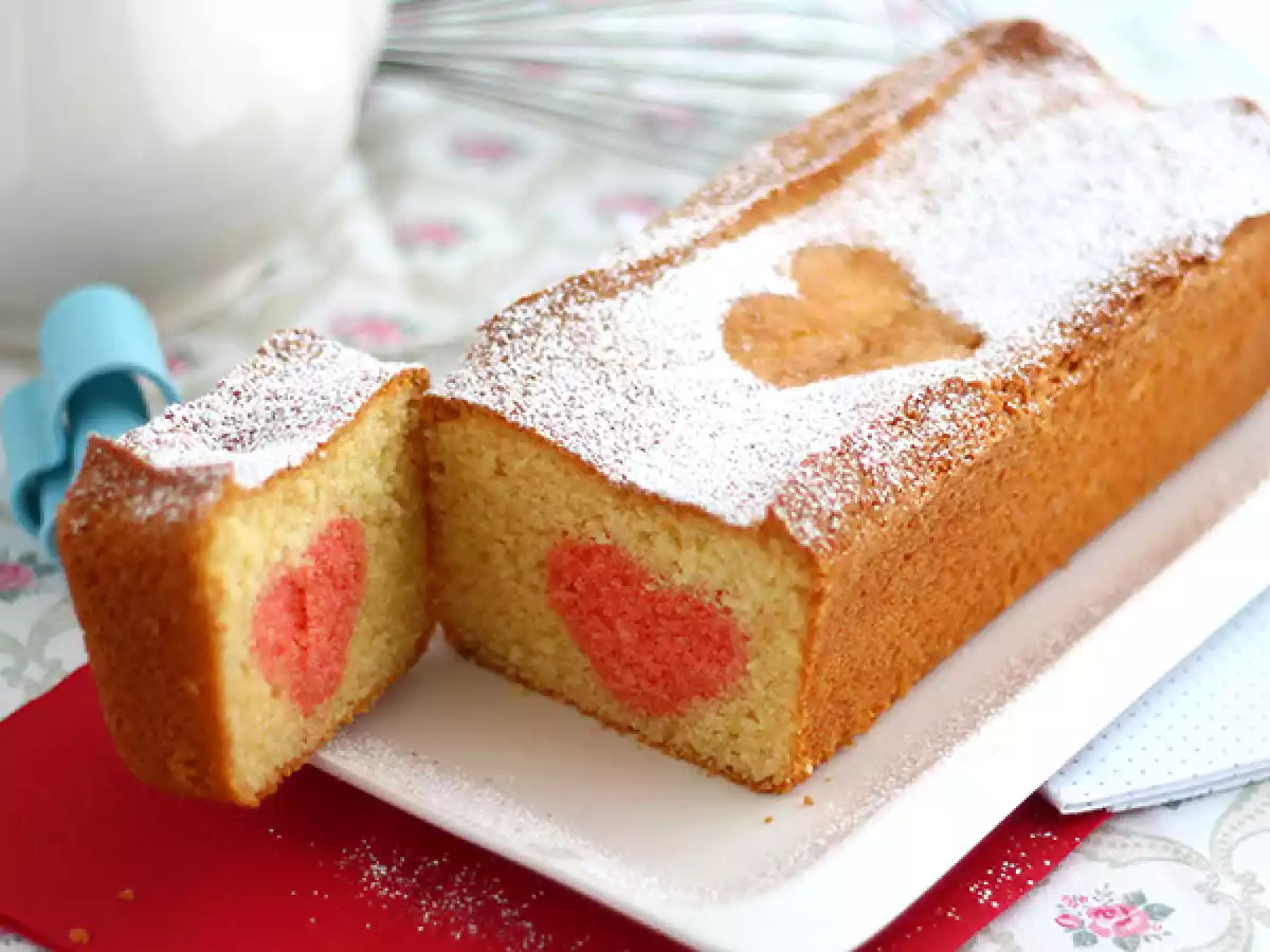 Gâteau surprise pour la Saint Valentin