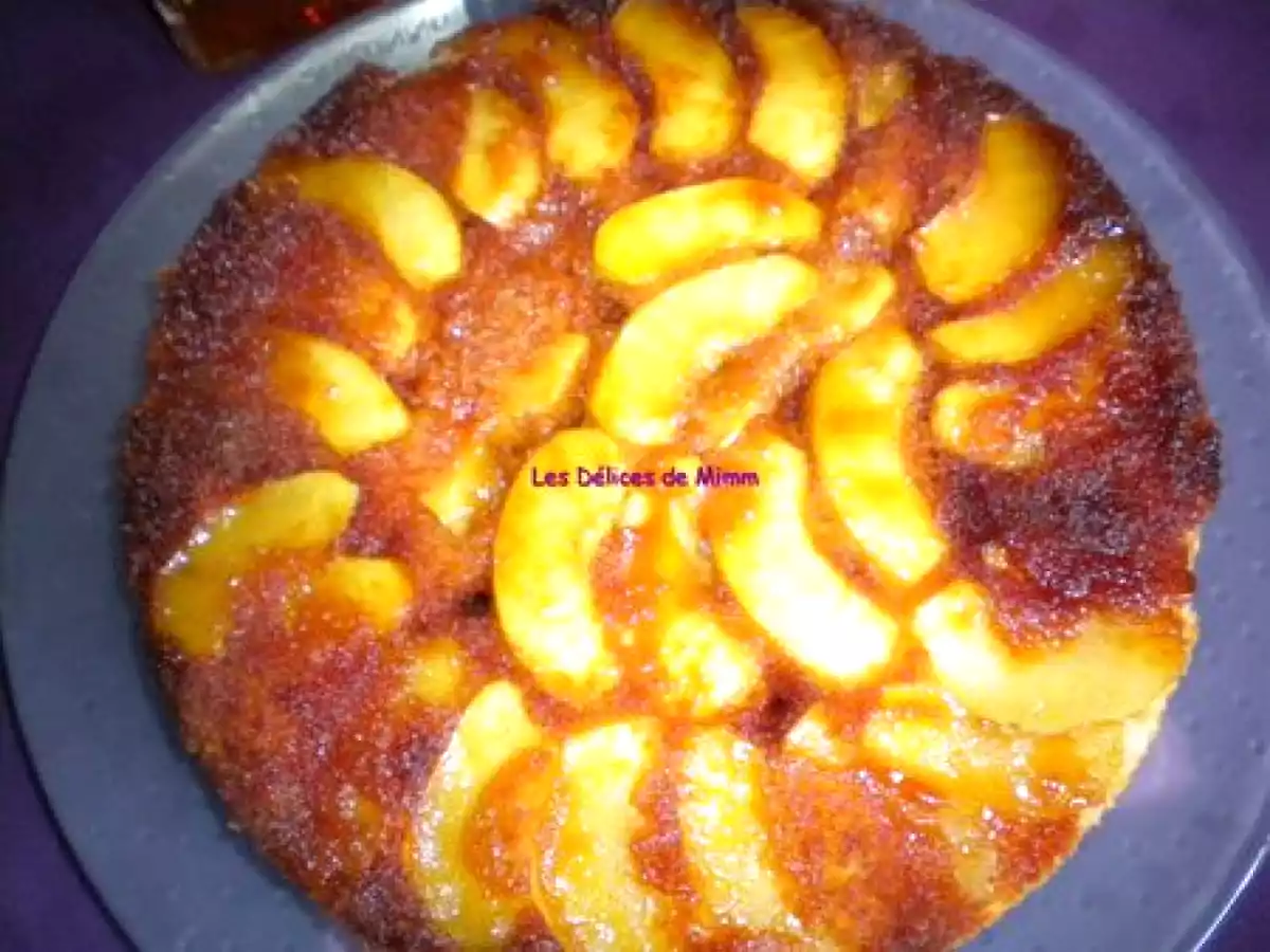 Gâteau Tatin aux pommes, parfumé à l'Amaretto - photo 2