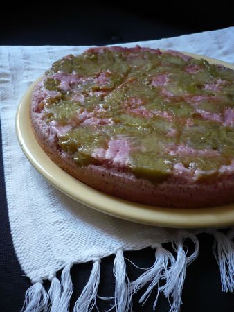 Dessert Leger Fraise Rhubarbe