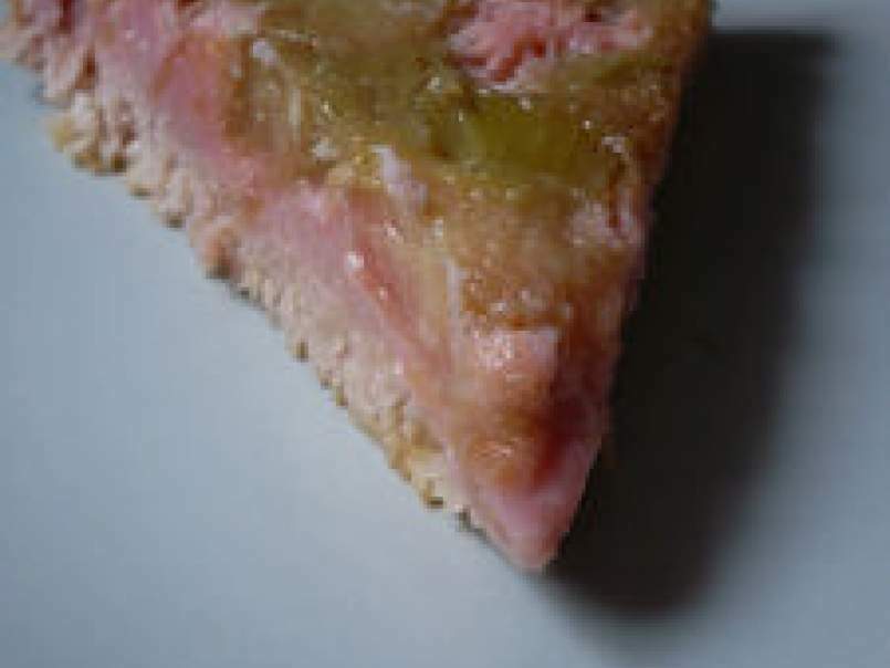 Gâteau tatin léger à la rhubarbe et fraise - photo 2