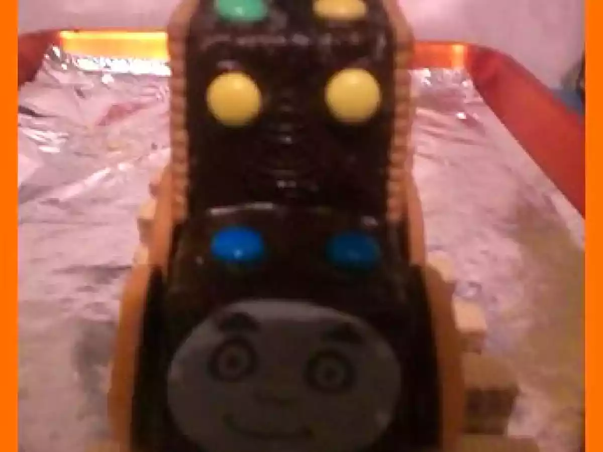 Gâteau train