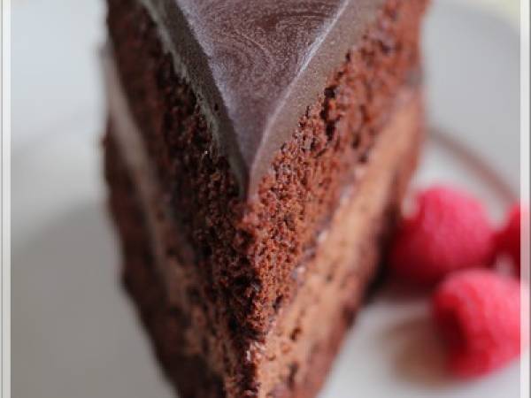 Gâteau triple chocolat