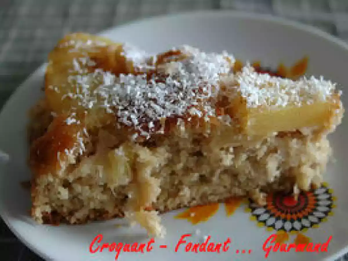 GÂTEAU TROPICAL à l'ANANAS - photo 2