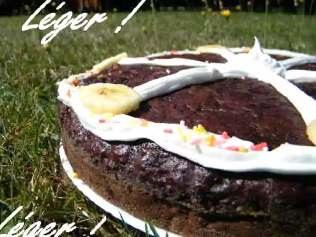 Gateau ultra léger: Chocolat, courgette & banane - photo 2