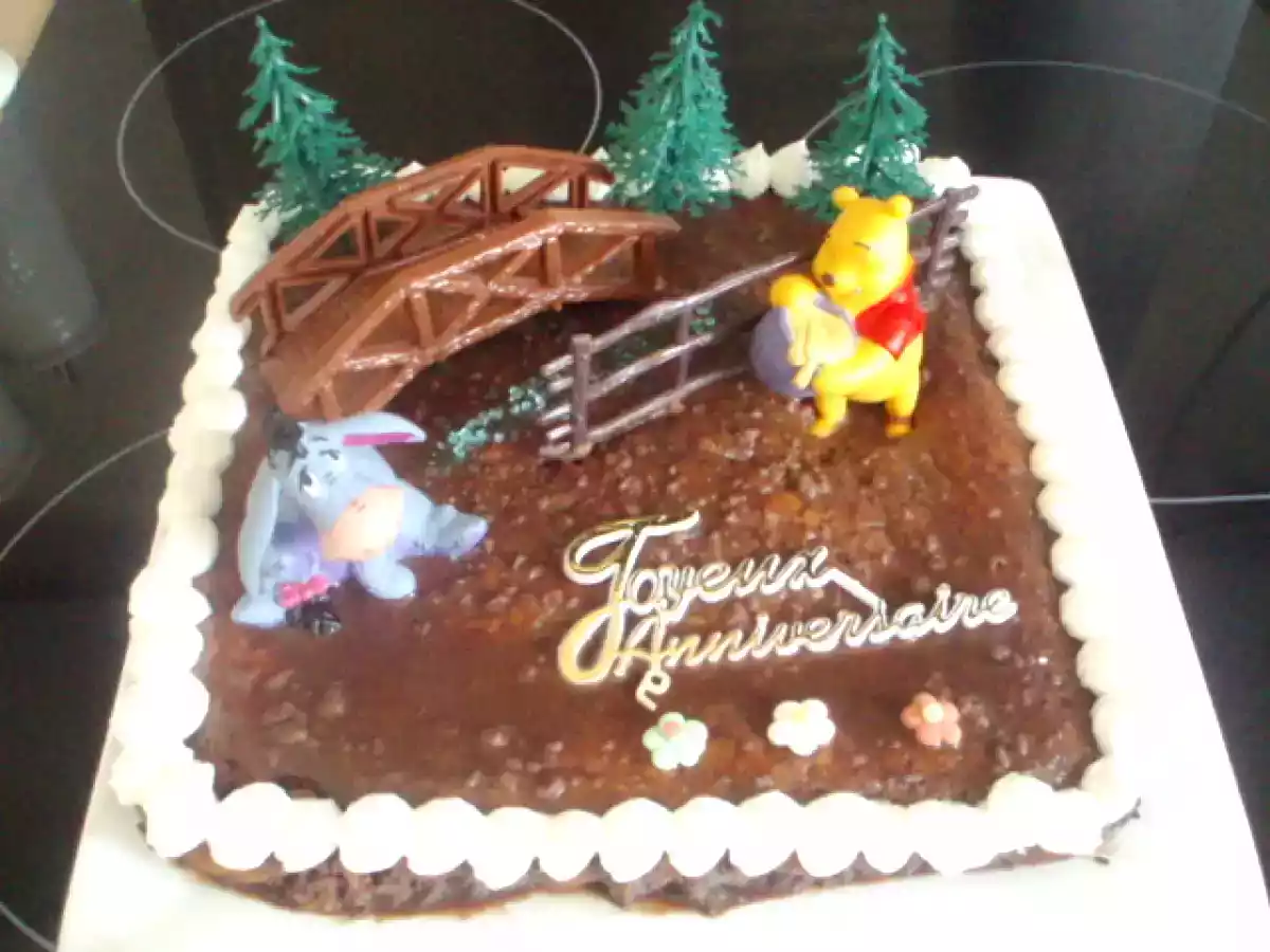 Gateau winnie l'ourson