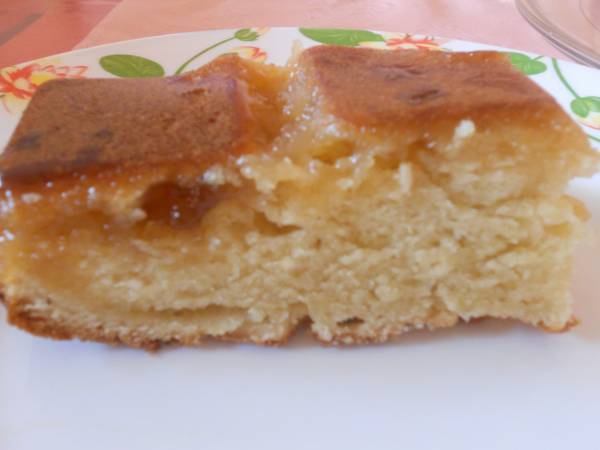 Gâteau yaourt au chocolat blanc et confiture d'abricot - photo 2