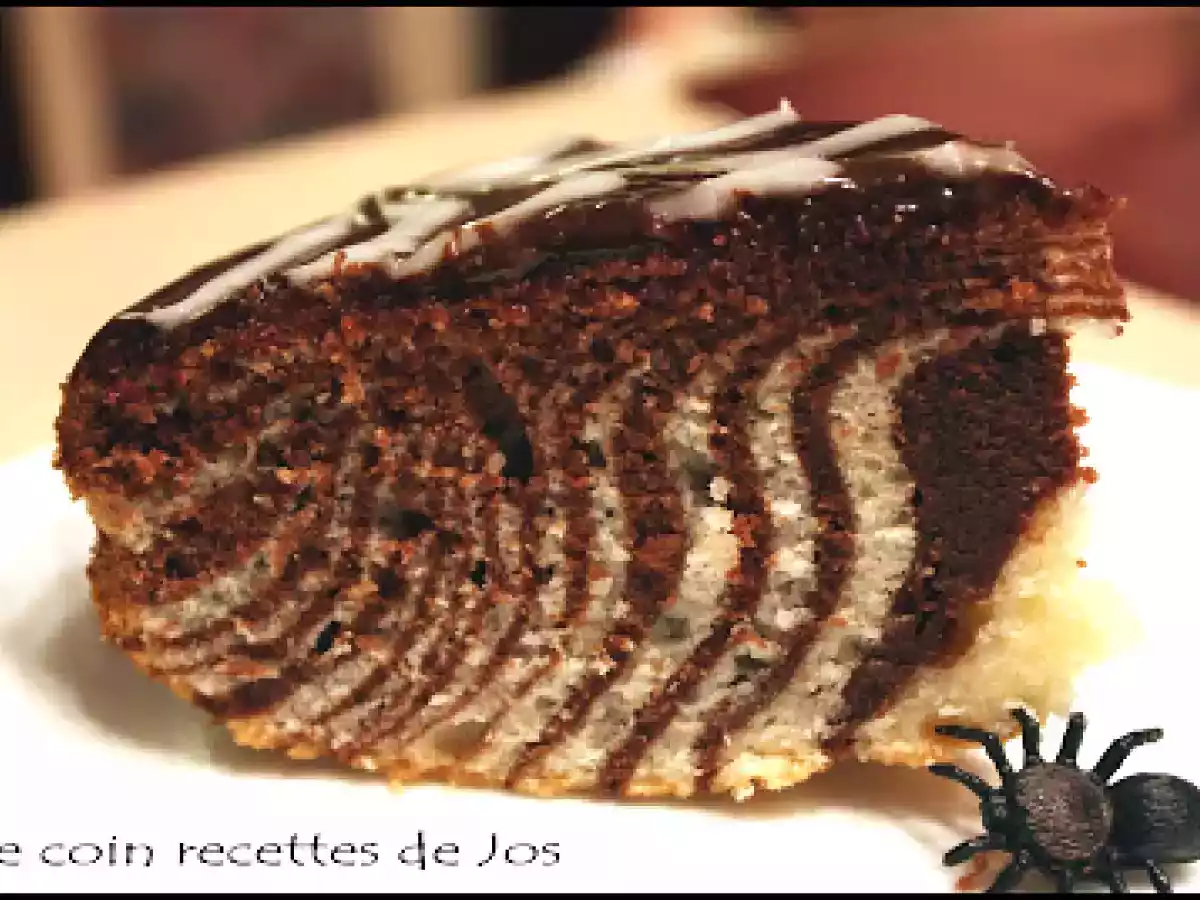 GÂTEAU ZÉBRÉ