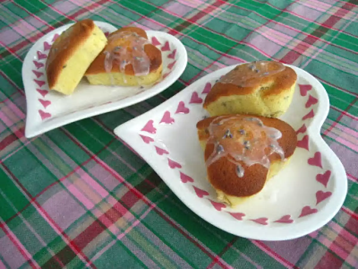Gâteaux à la lavande et un poème à ma mère pour la St-Valentin