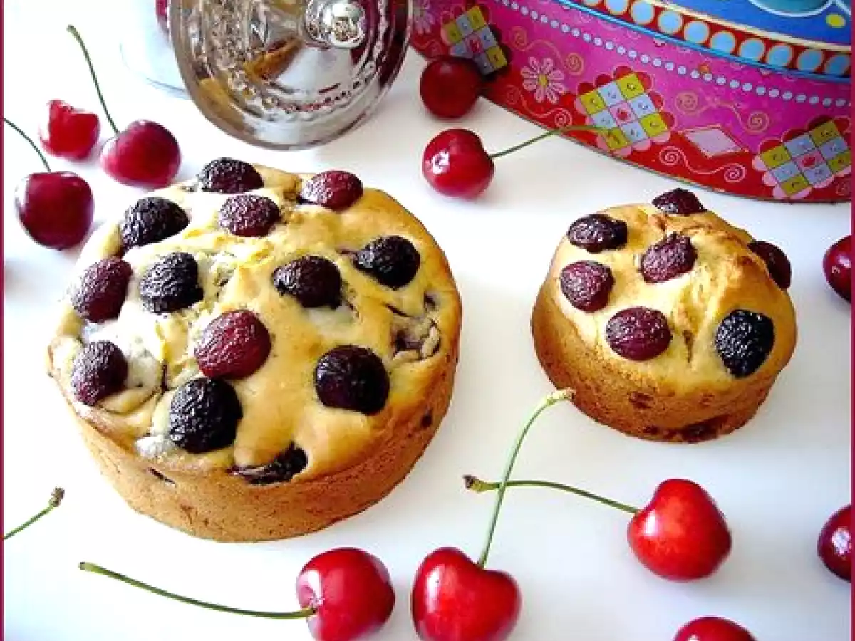 Gâteaux cerise citron