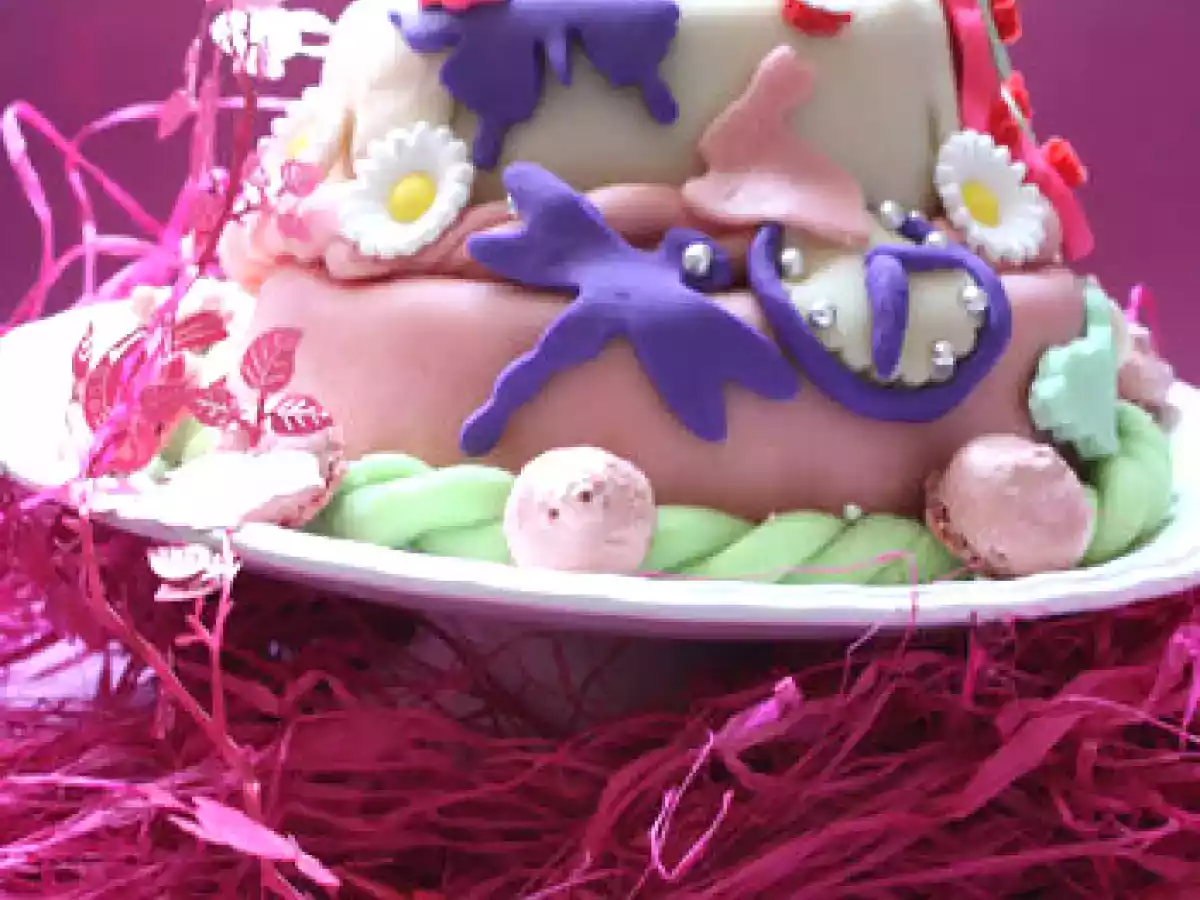 Gateaux d'anniversaire inspiré d'Alice aux Pays des merveilles