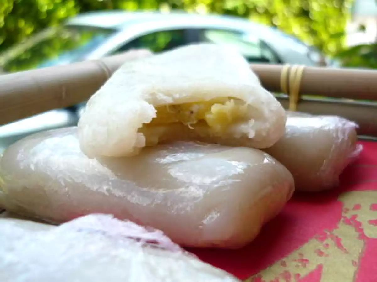 Gâteaux de bananes/Kue Nagasari