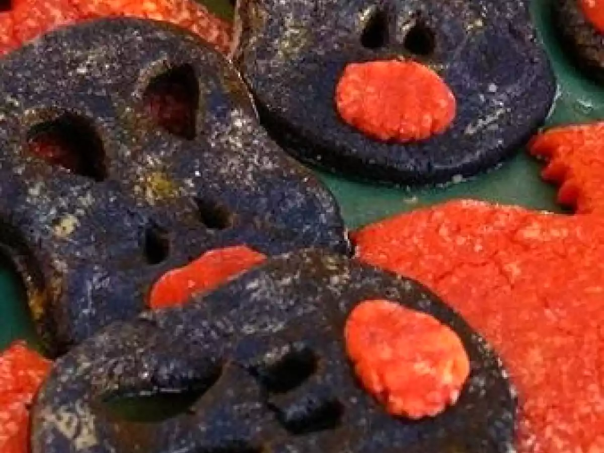 Gâteaux fantômes et têtes de mort pour halloween