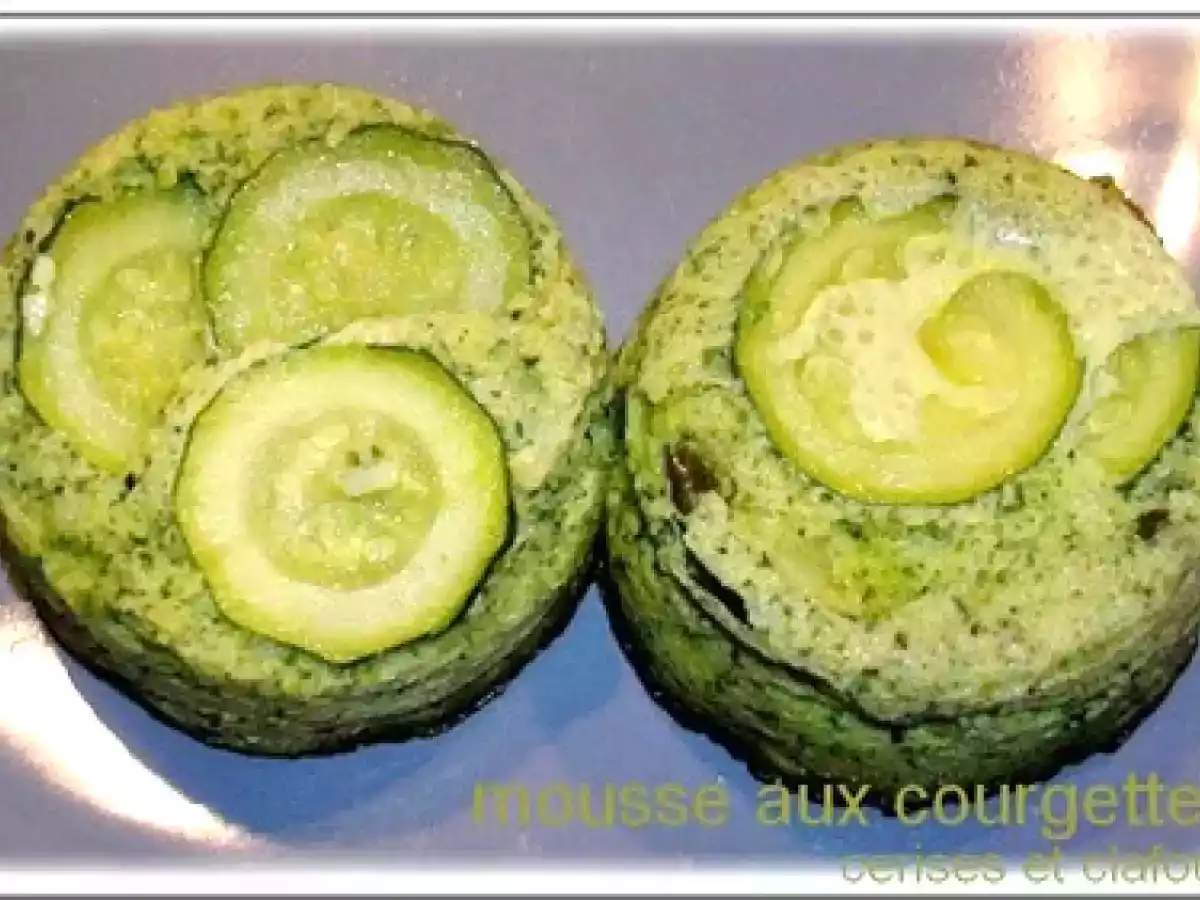 GATEAUX MOUSSEUX DE COURGETTES EN RAMEQUINS et COLIS SURPRISE VENU TOUT DROIT DES ALPES