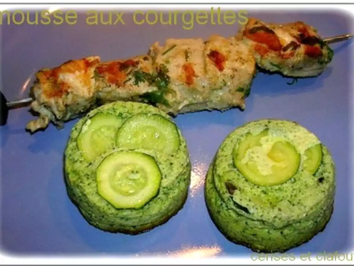 GATEAUX MOUSSEUX DE COURGETTES EN RAMEQUINS et COLIS SURPRISE VENU TOUT DROIT DES ALPES - photo 2