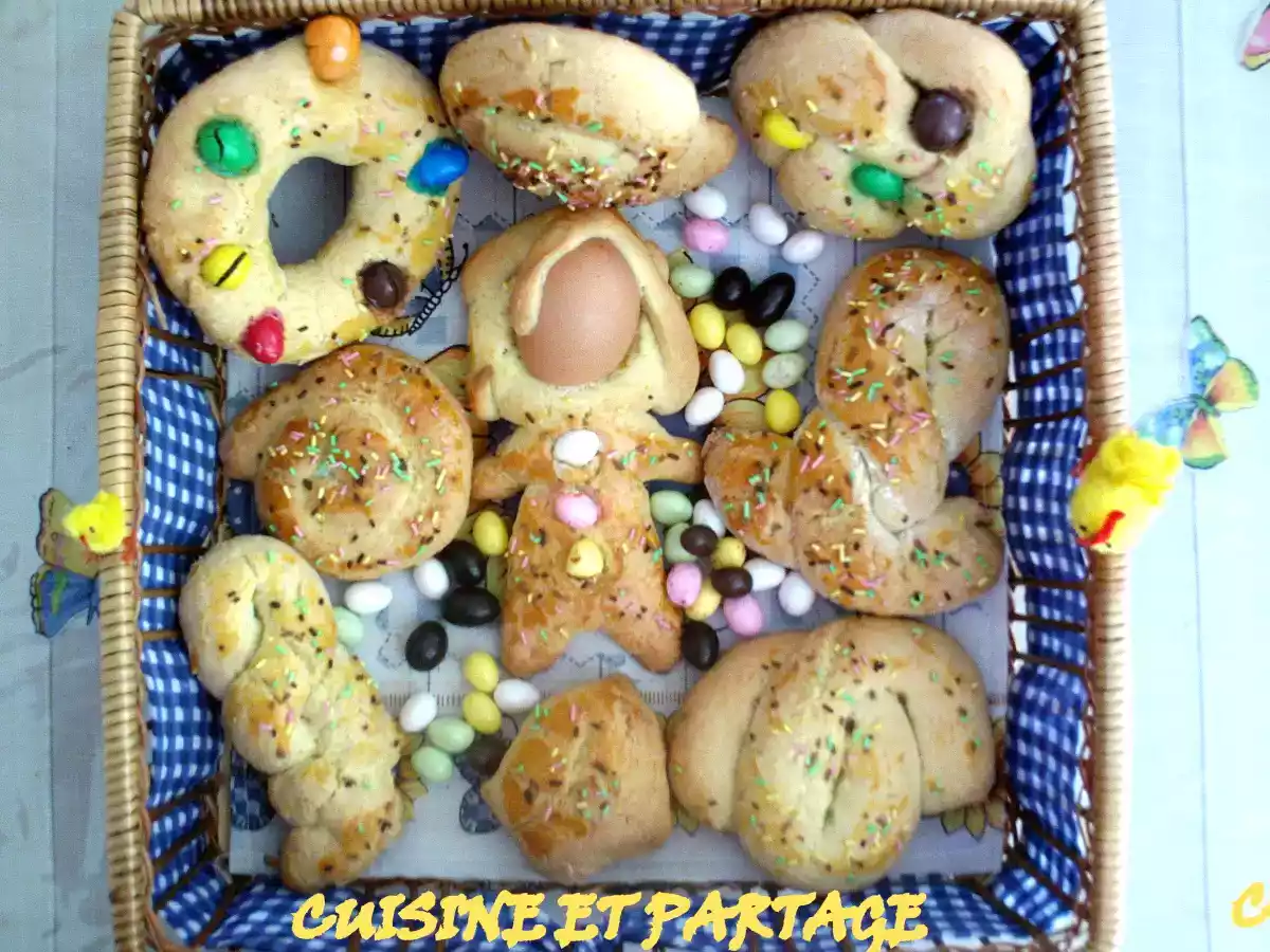 Gâteaux secs de Pâques