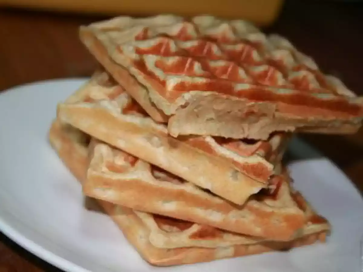 Gauffres à la farine de châtaignes figues et noisettes - photo 2