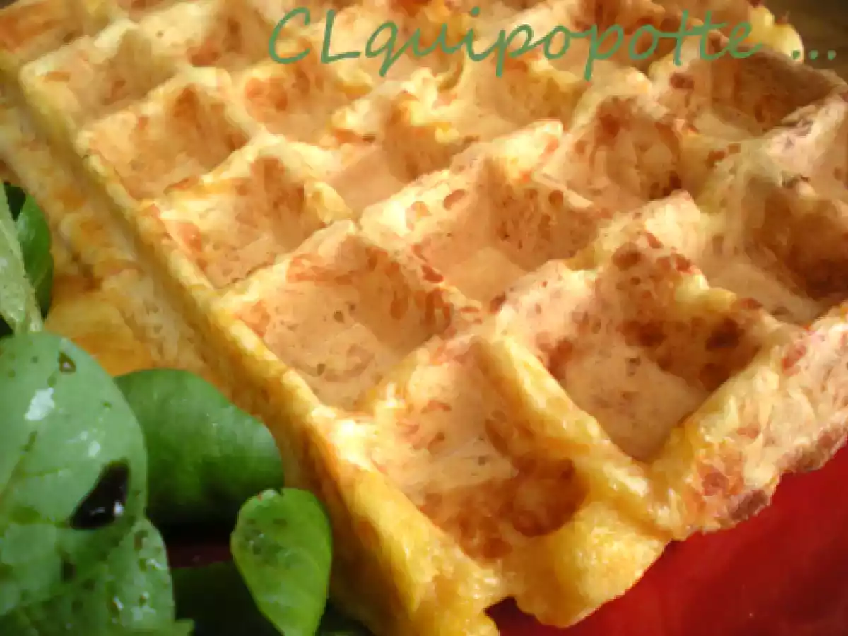 Gauffres carotte – mimolette