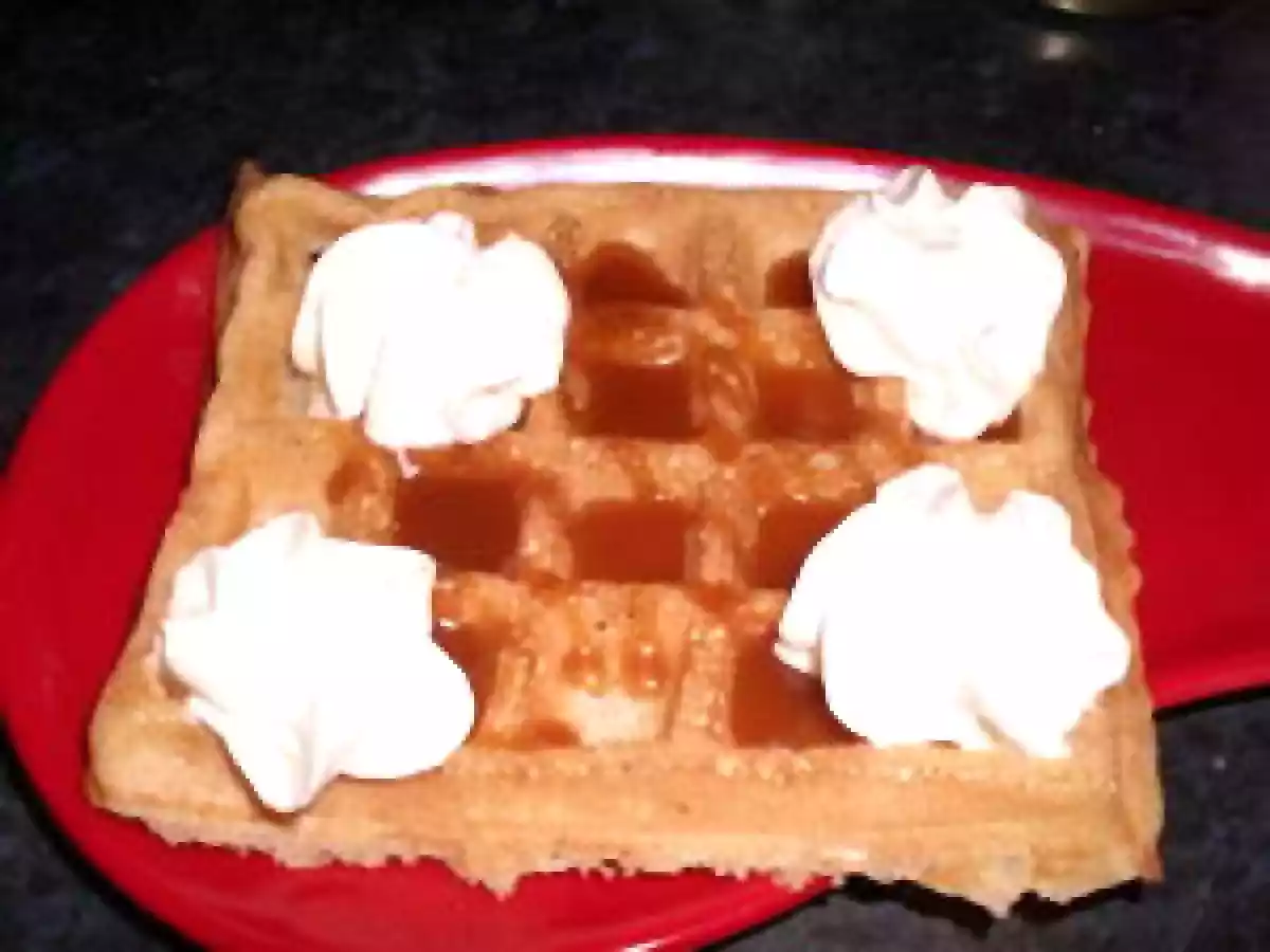 GAUFRE A LA CREME DE CARAMEL AU BEURRE SALE