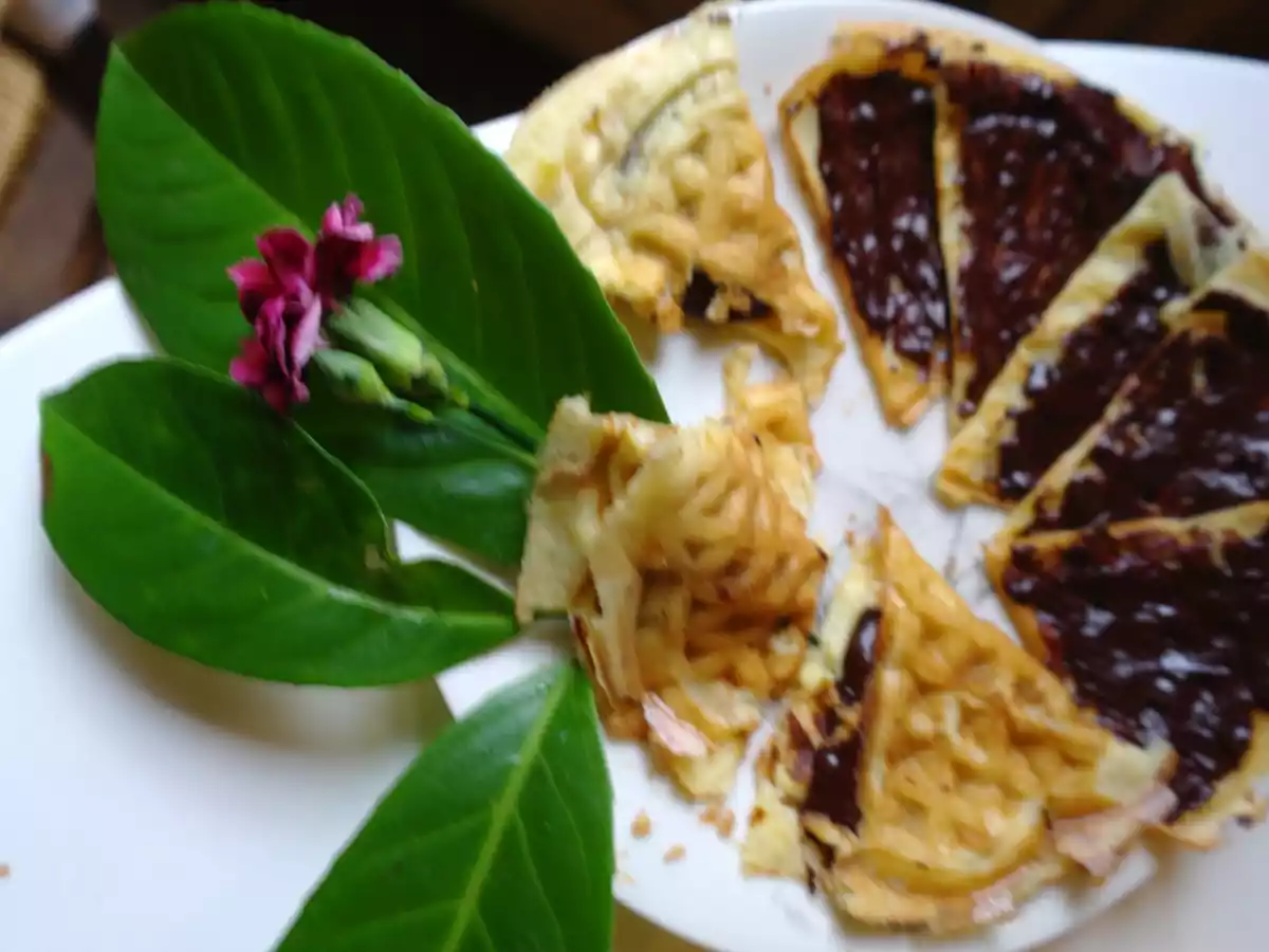 Gaufre croustillante au Chocolat