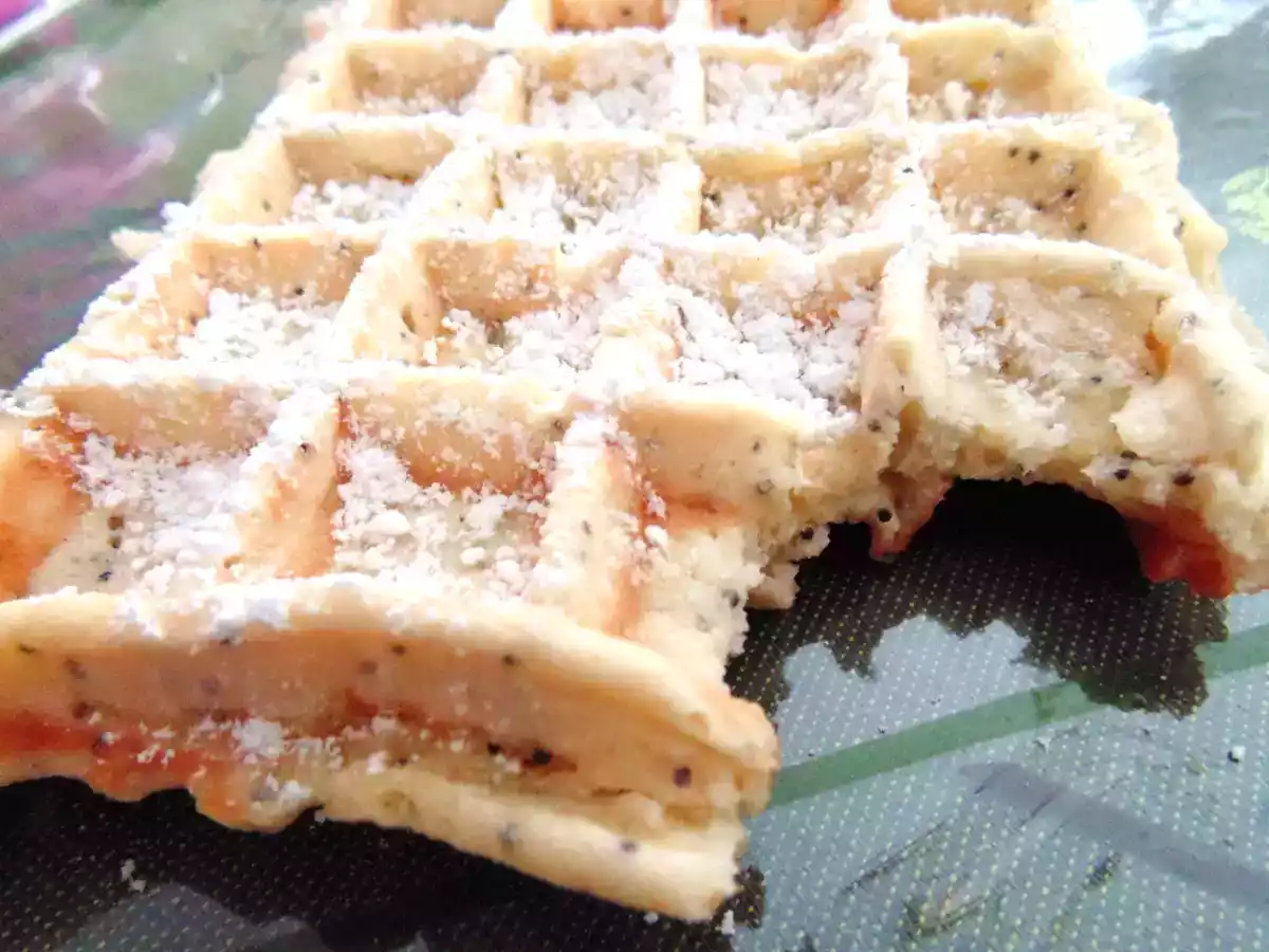 Gaufres au citron et au pavot - photo 3