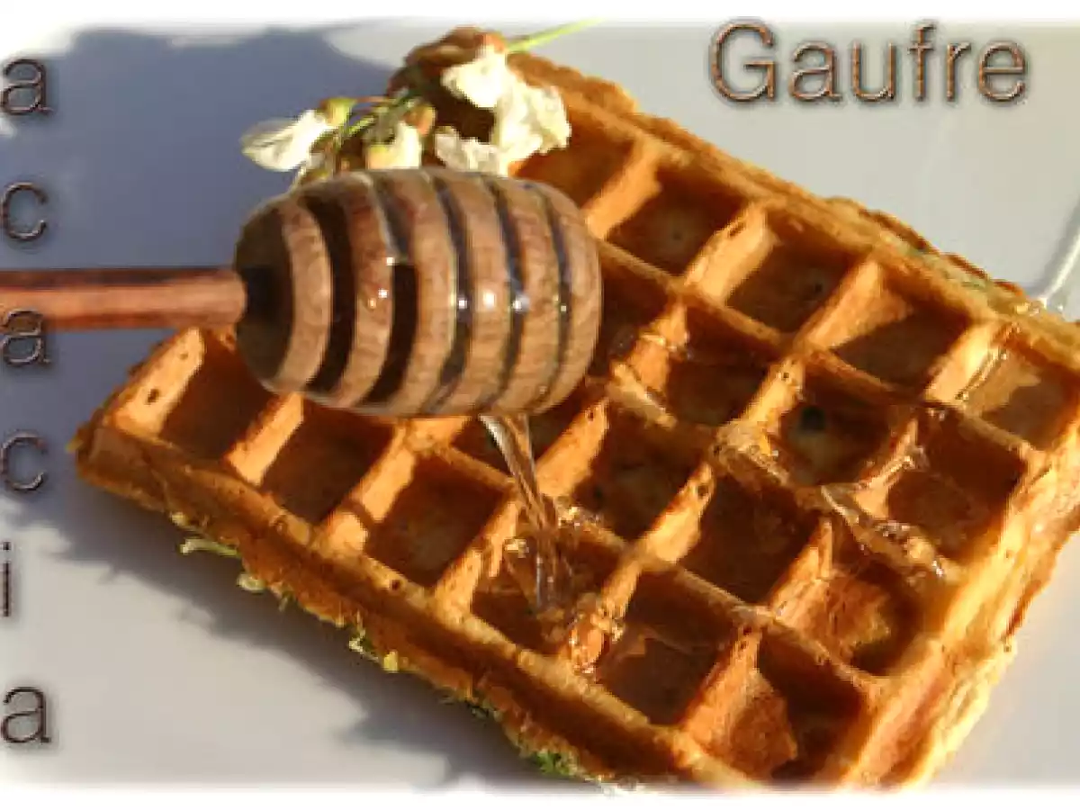 Gaufres aux fleurs d'acacia - photo 2