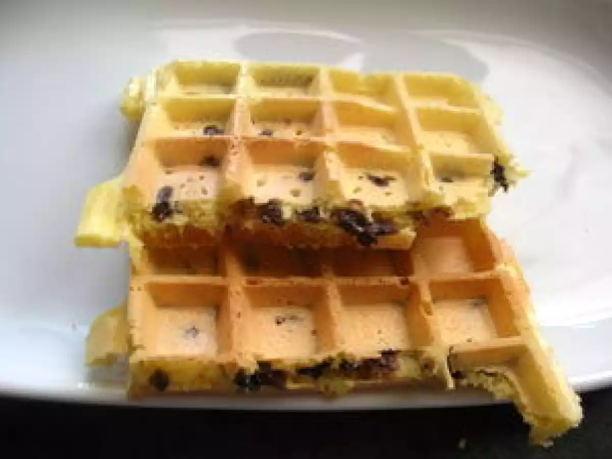 Gaufres aux pépites de chocolat - photo 3