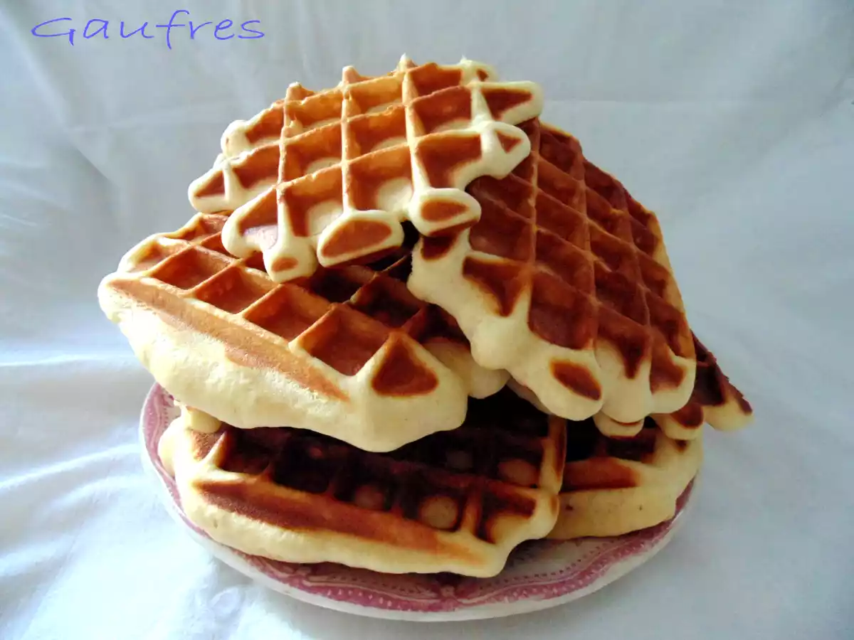 Gaufres briochées - photo 3