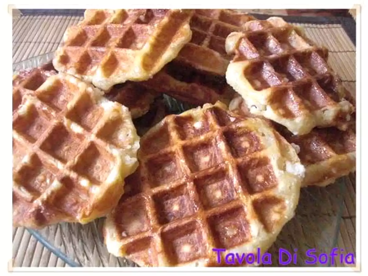 Gaufres de Liège au sucre perlé